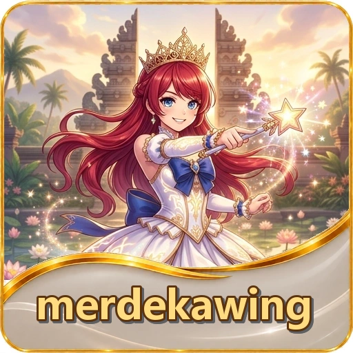 Cuplikan layar beranda aplikasi merdekawing di ponsel Android